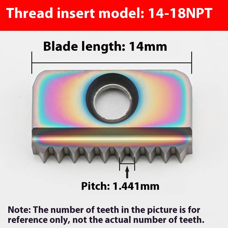 2061-SR00 machining center, thread milling shank, internal and external thread, comb shank, milling shank, lengthened single edge, double edge Shandong Denso Pricision Tools Co.,Ltd.